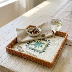 Plateaux de service en rotin écologiques personnalisables, vaisselle tissée à la main pour hôtel, restaurant, présentation de bijoux et de nourriture, export - Product Image 2