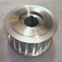 Poulie de distribution 20T H200 pas 12,7 mm 1/2 pouce pour courroie de 50 mm de largeur, pour machines pharmaceutiques, machines d'impression textile, imprimantes 3D et rotogravure