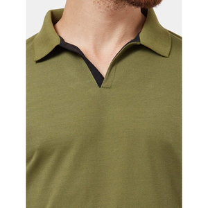 เสื้อโปโลผ้าฝ้ายพรีเมียมสั่งทำพิเศษ 225 GSM สวมใส่สบาย ระบายอากาศดี ดีไซน์ทันสมัย เหมาะสำหรับใส่ทุกวัน รับผลิตแบบ OEM แบรนด์ส่วนตัว จากโรงงานผู้ผลิต - Product Image 2