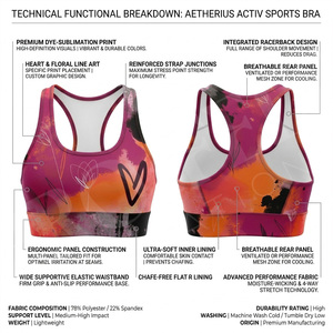 Women Seamless Sports Bra Fitness Yoga Crop Top <b>Padded</b> Workout <b>Running</b> Activewear Custom Printed Design Stretch Athletic Bra - Product Image 2