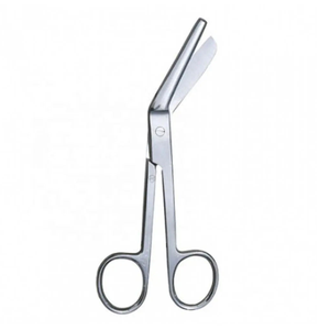 Ciseaux chirurgicaux courbés sur mesure de haute qualité en acier, instrument médical manuel jetable - Product Image 1