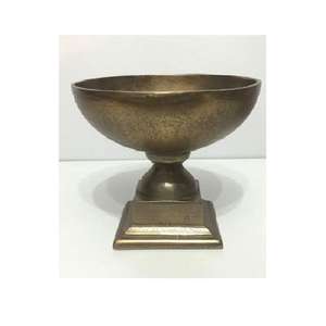 ชามเสิร์ฟอาหารโลหะ อุปกรณ์โรงแรมร้านอาหาร ของตกแต่งโต๊ะ ผลไม้ ของหวาน ชามเสิร์ฟแบบหรูหรา - Product Image 6