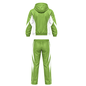 Custom Manufacturer Mens Athletic Tracksuit Hooded Full Zip Jacket and Matching <b>Sports</b> <b>Trousers</b> for Team Training Outdoor - Product Image 2