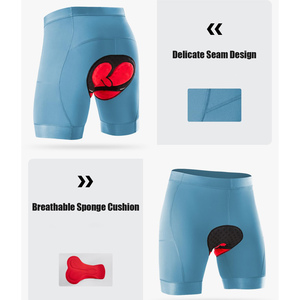 Pantalones Cortos de Ciclismo al por Mayor para Hombre, Tallas Grandes, con Acolchado de Gel, Diseño Antideslizante en las Piernas, para Ciclismo de Carretera y Bicicleta - Product Image 1