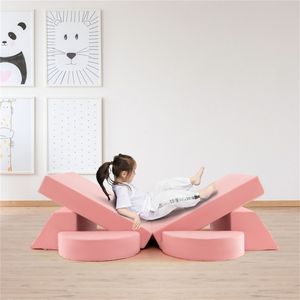Set Divano per Bambini 8 Pezzi, Design Moderno a Cartoni Animati, Caratteristiche di Sicurezza per Camera da Letto, Soggiorno e Uso Esterno - Product Image 5