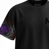 T-shirt pour homme avec estampage à la feuille d'or, impression métallique personnalisée, logo de marque de luxe, coupe ample, coton lourd, streetwear de haute qualité