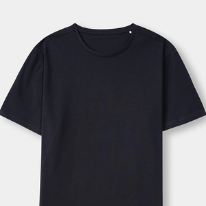 Camiseta de Manga Corta con Cuello Redondo, Fabricada en Algodón, Transpirable, de Secado Rápido, Servicio OEM, MOQ Bajo, Camisetas para Hombre - Product Image 3