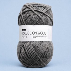 <b>crochets</b> et laine Raccoon Wool Blended Yarn with Wool and Raccoon for Hand Knitting 95g Ball yarn bulk - Product Image 4