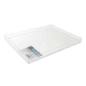 Custodia per vassoio trasparente di tipo poco profondo - Product Image 1