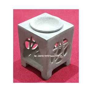 Beautiful Design Luxury Pattern Soapstone Carving Aroma <b>Oil</b> <b>Burner</b> Of Decoration And Gifting Purpose For Home Decoration - Product Image 6