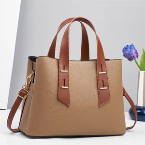 Sac fourre-tout de travail en cuir véritable blanc, couleur unie, ouverture supérieure, style minimaliste pour usage quotidien, sac fourre-tout de travail en cuir - Product Image 6