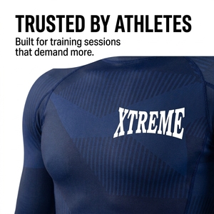 Custom Color Men's MMA <b>Rash</b> <b>Guard</b> Durable Polyester <b>BJJ</b> <b>Rash</b> <b>Guard</b> Sparring Practice Training Aid <b>Rash</b> <b>Guard</b> Custom Design - Product Image 5