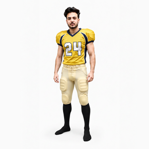 Conjunto de Uniforme de Fútbol Americano Personalizado al por Mayor, Camiseta y Pantalones de Fútbol, Ropa Deportiva para Equipos, Ropa Deportiva al por Mayor, Ropa de Entrenamiento - Product Image 1