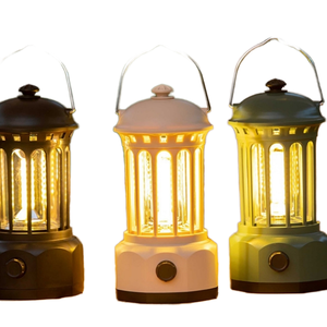 2025 Hangzhou <b>USB</b> Rechargeable LED Emergency Lantern Light Weight Portable Camping Lamp for Fishing Crank Hand Cranking System - Product Image 3