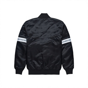 Blouson Bomber Homme Hiver Personnalisé Haute Qualité Sans Col en Toile Épaisse Enduite de Nylon Écologique Imperméable – Vente en Gros - Product Image 3
