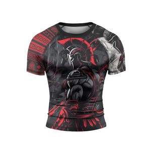 Custom Made Rashguard Unisex UPF 50 UV Protection Sublimation Body Fit Anti Rash Breathable Polyester Wholesale OEM Wholesale - Product Image 5