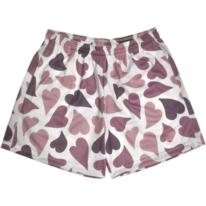 Shorts de sport pour garçons avec logo personnalisé, 100% polyester, motif floral, taille élastique, style décontracté, grande taille, shorts en mesh pour hommes avec poche - Product Image 2