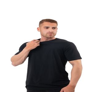 Camisetas de Punto Lisas Casuales para Hombre, CVC (60/40), 175 Gramos, Corte Regular, Manga Corta, Cuello Redondo, Transpirables, de Secado Rápido - Product Image 1