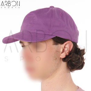 Casquettes 5 panneaux faites à la main, couleur unie violette, qualité supérieure, nouveau produit tendance et confortable, fournisseur fiable 2026 - Product Image 3
