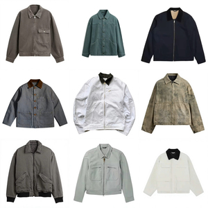 Veste de travail en coton sergé pour homme, haute qualité, manches longues, toile, équipement d'hiver, fabricant de vêtements OEM, robuste - Product Image 1