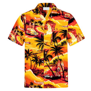 Camisas Hawaianas Personalizadas al por Mayor para Hombre, Camisas Hawaianas de Manga Corta, Camisas Hawaianas Sostenibles - Product Image 1