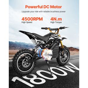 Motor Eléctrico sin Escobillas de CC de 1800W, 48V, 4500rpm para Go Karts, Motos de Cross, Bicicletas Eléctricas y Motocicletas, Motor de Alto Rendimiento para Diversos Usos - Product Image 2