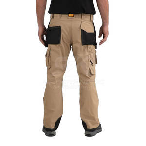Pantalons de travail robustes et protecteurs, genoux renforcés, multi-poches, vêtements de travail utilitaires en stock - Product Image 6