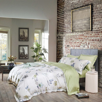 Cloudland Qinghuan imprimé Designer 100% drap de lit coton housse de couette ensembles de literie de luxe taie d'oreiller reine 3 pièces