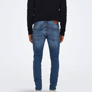 Wholesale 2026 New <b>Men</b> <b>High</b> Street Fashion <b>High</b> <b>Waisted</b> Regular Fit Denim Pants Custom OEM Multi Color <b>Men</b> <b>Jeans</b> Trousers - Product Image 2