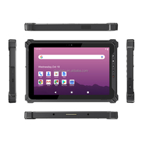 Tableta Robusta de 10.1 Pulgadas, 1920x1200 HD, MTK Android 14, 4G/3G, WiFi, Ranura para Tarjeta SIM, 8GB, Uso Industrial, Resistente al Agua/Polvo, con Lector de Códigos de Barras