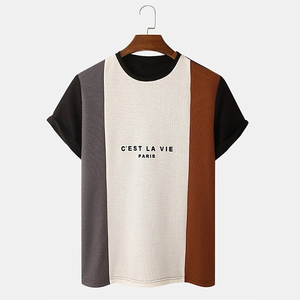 เสื้อยืดแขนยาวผู้ชายทรงเข้ารูป ผ้าฝ้าย 100% น้ำหนัก 200 กรัม ไซส์ใหญ่ สำหรับฤดูร้อน - Product Image 3