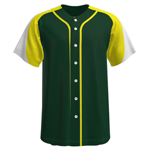 Maillots de baseball personnalisés uniques avec logo frontal, broderie premium et impression numérique, 100% polyester, antibactériens, unisexes - Product Image 2
