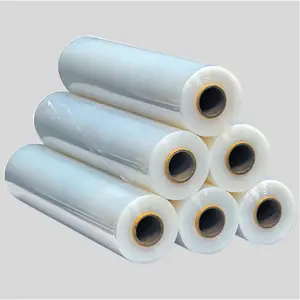Factory Price New Pematerials Plastic Pallet Wrap Stretch Film jumbo Roll Rolls For Hand And Machine Grade