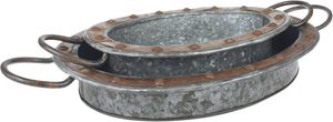 Classical Style Metal Serving Tray with International Standard Quality Elegant Design for Home Hotel & Restaurant Use - Product Image 2