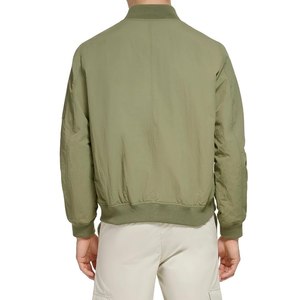 Blousons Bomber Matelassés Personnalisés Sage à Fermeture Éclair pour Hommes – Vêtements d'Extérieur Décontractés à Superposer – Vente en Gros et Marque Privée - Product Image 2