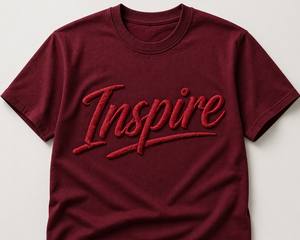 T-shirt personnalisé avec broderie 3D en relief, col montant, 100% coton, logo OEM, streetwear, fabricant en gros - Product Image 1