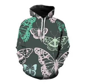 Sweat à capuche de qualité supérieure 100% coton, style sweat à capuche personnalisé - Product Image 5