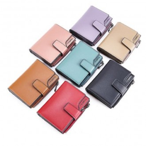 Modern Classic Leather Zipper <b>Coin</b> Card <b>Wallet</b> Elegant <b>Coin</b> Purses - Product Image 1