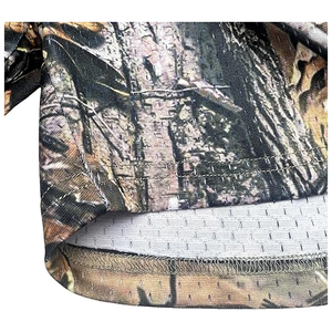 กางเกงขาสั้นลายพราง OEM สำหรับผู้ชาย พิมพ์ลายแบบ Sublimation โลโก้สั่งทำได้ ผ้าฝ้าย 100% หนานุ่ม กางเกงออกกำลังกายวิ่ง กระชับรูปทรง มีเชือกผูก เอวสม็อค ชุดกีฬา - Product Image 6