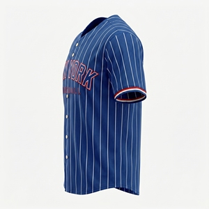 Diseña Tu Propia Camiseta de Béisbol Unisex Personalizada, Mangas Cortas, Impresión Sublimada, Tela Transpirable, Nombres de Equipos Personalizados de Alta Calidad - Product Image 5
