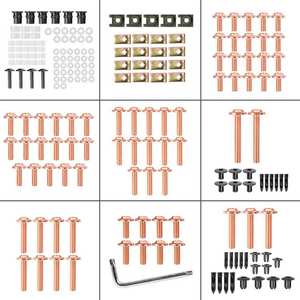 Kit de vis XXUN pour <span class=keywords><strong>BMW</strong></span> S1000RR S1000R S1000XR R <span class=keywords><strong>Nine</strong></span> <span class=keywords><strong>T</strong></span> R-nineT HP4 Accessoires de moto Kit complet de boulons de carénage - Product Image 5