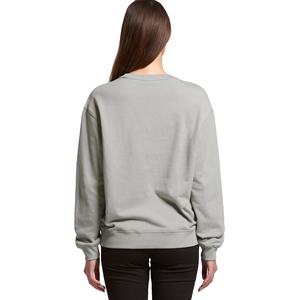 Sweat-shirt à col rond pour femme avec logo personnalisé - Polaire en coton-polyester de qualité supérieure, manches longues, sweat-shirts - Product Image 4