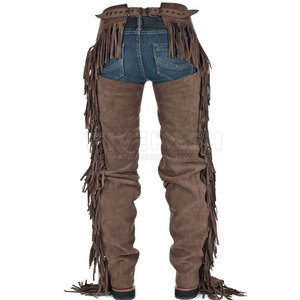 Guêtres en daim longues pour une protection complète des jambes lors de la pratique équestre - Product Image 3