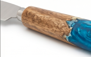 Silver Eco-Friendly <b>Cheese</b> <b>Knives</b> <b>Set</b> In Stainless Steel With Resin Handle Design For <b>Cheese</b> Cutting At Parties And Gatherings - Product Image 5