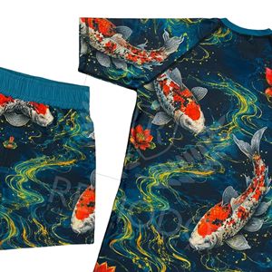 Ensemble Rashguard Homme Personnalisé OEM à Impression Intégrale pour Muay Thai, Manches Courtes, Séchage Rapide, Extensible dans les Quatre Sens, Évacuation de l'Humidité - Product Image 4