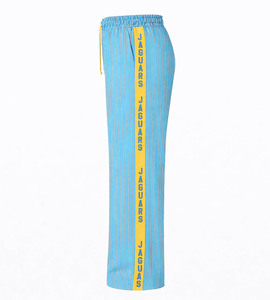 Vêtements universitaires HBCU Southern University and A&M College en gros : Pantalon de survêtement large à rayures fines, vêtements universitaires HBCU - Product Image 3