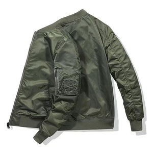 Chaqueta Bomber de Invierno Delgada para Hombre con Logotipo Personalizado, Estilo Urbano, Cuello Alto Engrosado, Cierre de Cremallera, Revestimiento, Tendencia 2026 - Product Image 6