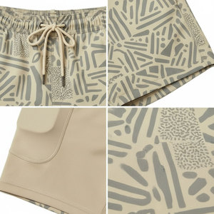 Breathable Micro Mesh Double Layer <b>Short</b> Mens 2 in 1 Outer Mesh with <b>Compression</b> Inner for Hot Weather Training Wholesale - Product Image 3