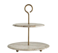 Support à gâteau en acier de qualité alimentaire, écologique, non toxique, pour hôtel, mariage, anniversaire, présentation sur table, couleur et taille personnalisables