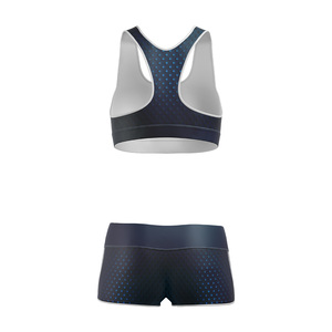 Conjunto de Shorts Deportivos de Yoga OEM ODM Personalizados, Cintura Media, Ligeros, Sin Costuras, Ecológicos, Elásticos en Cuatro Direcciones, para Gimnasio - Product Image 6